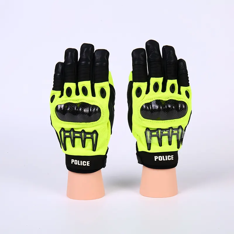 Gants tactiques à dos en maille à doigts complets