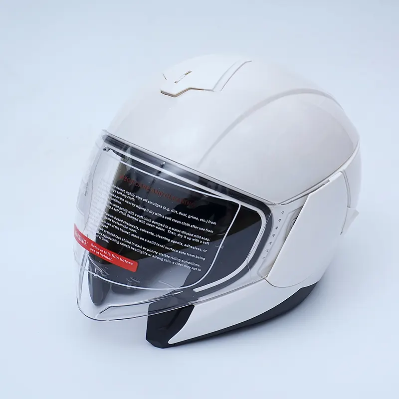 Casque de moto modulaire modulable